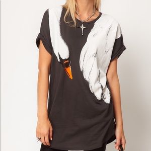 ASOS Swan Tshirt or Tunic